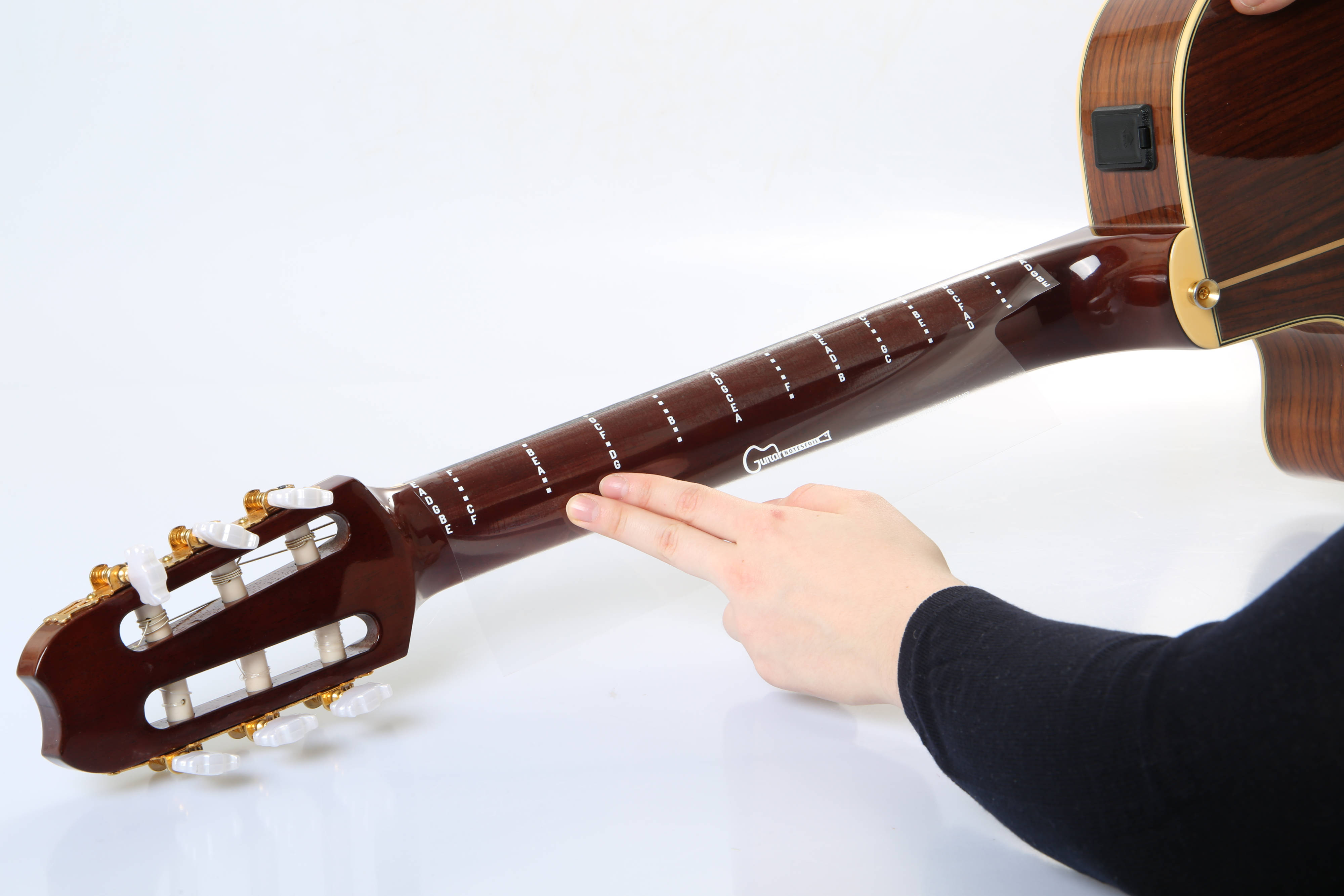 Guitar Notesfoil | Quick Guide | Streichbewegungen nach unten